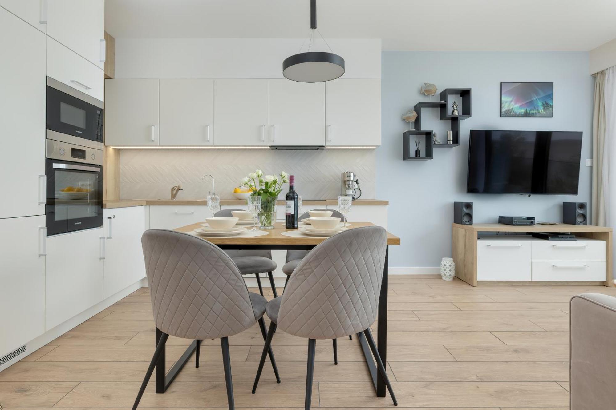 Hs Apartamenty Hevenia Heaven Widok Na Morze Klifowa Реваль Экстерьер фото